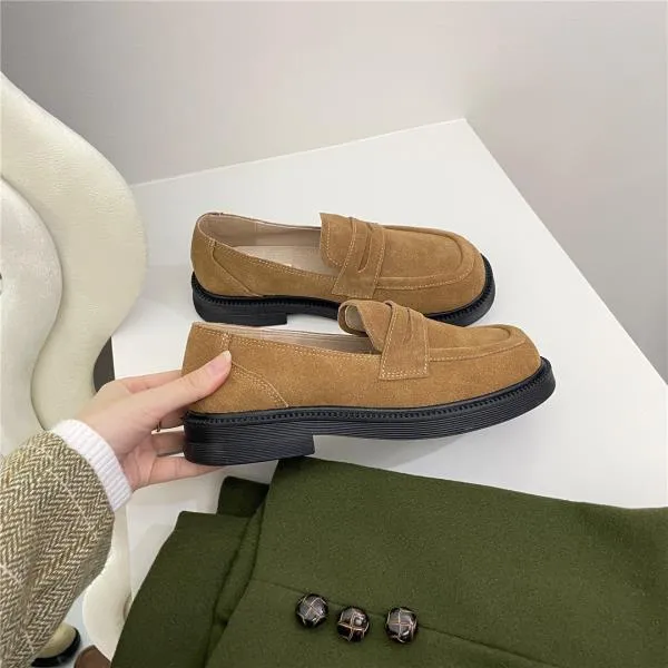 Advbridge Women Fabric Hoof Heels Rubber Sewing Med Flock Basic Women Fabric Basic Flock Rubber Hoof Heels Med