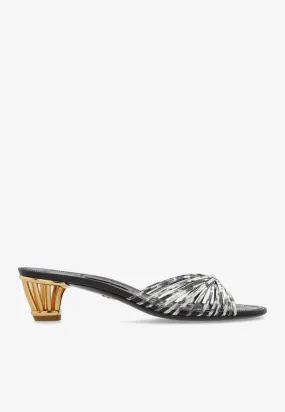 Aryana 40 Cage Heel Mules
