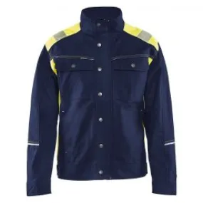 Bl&#xE5;kl&#xE4;der&#x20;4095-1370&#x20;Craftsman&#x20;Jacket&#x20;-&#x20;Navy&#x2F;High&#x20;Vis&#x20;Yellow