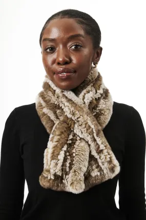 Ella Scarf I Taupe Snowtop