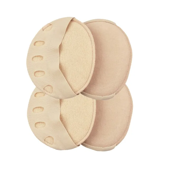 Five Toes Forefoot Pads for Women High Heels Half Insoles Calluses Corns Foot Pain Care Absorbs Shock Socks Toe Pad Inserts