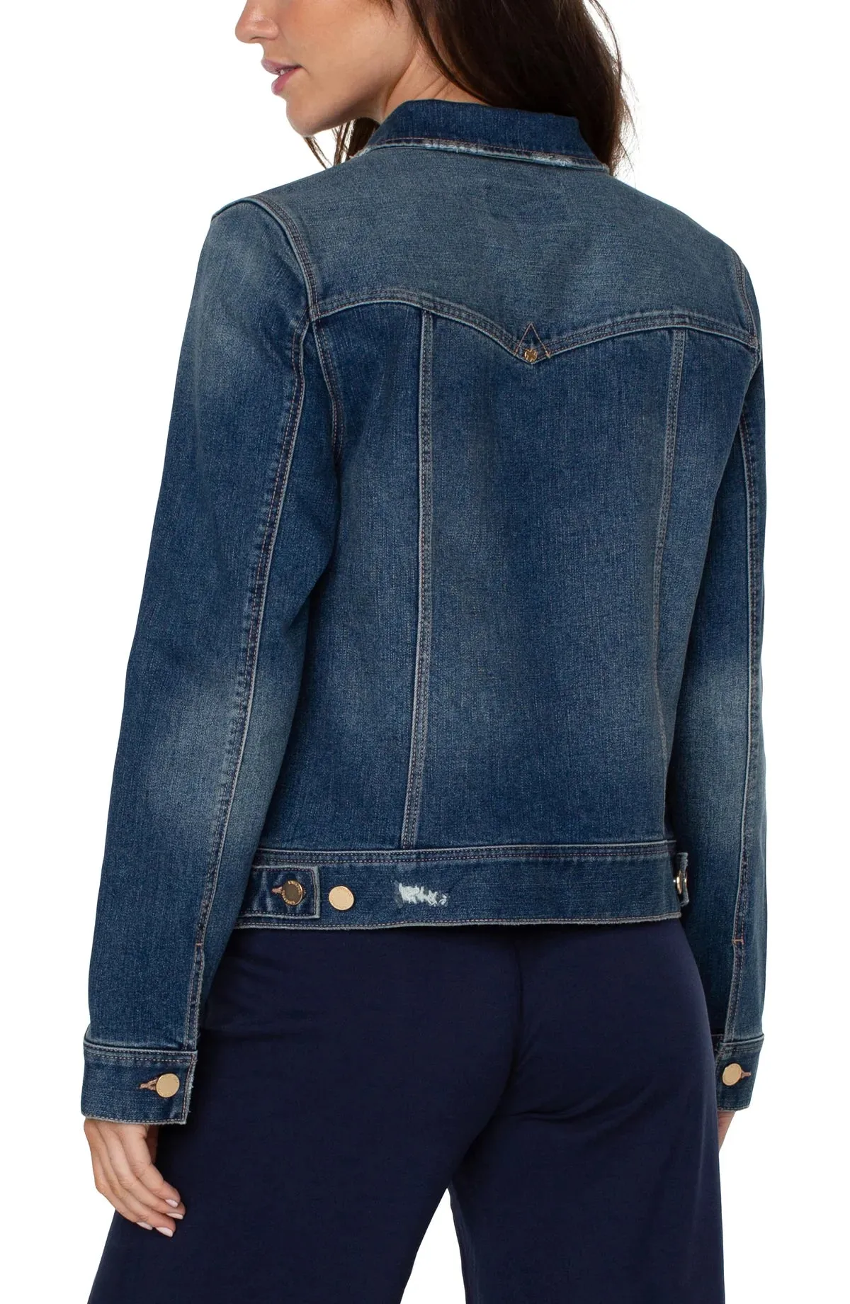 LIVERPOOL LM1004F23 Classic Jean Jacket