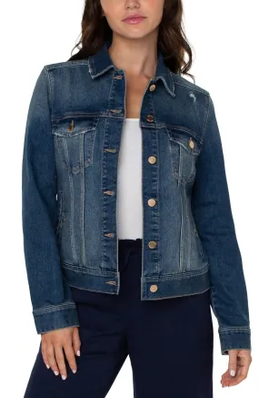 LIVERPOOL LM1004F23 Classic Jean Jacket