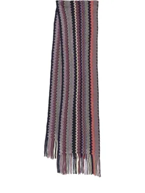 Missoni   Wool blend jacquard scarf 