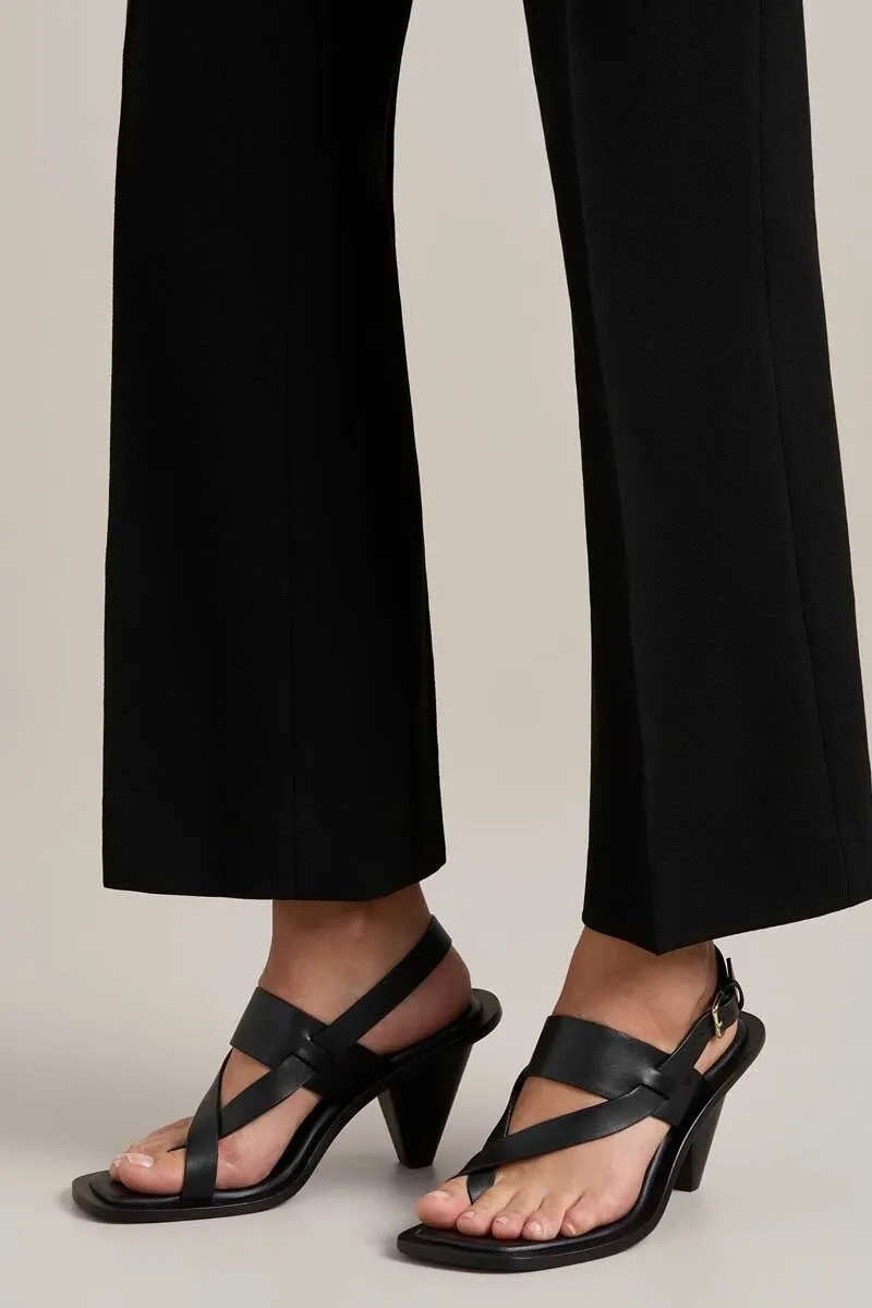 THE RYDER HEELDED SANDAL-BLACK